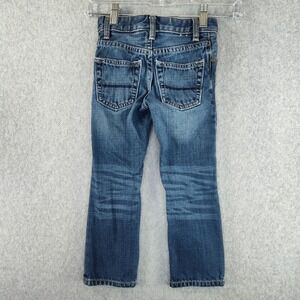 ✅👖🚨Vintage GAP Straight Fit Slim Blue Jeans Boy Size 5 Uncommon Look 📸SEE📏📸